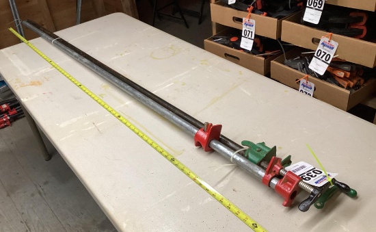 2 - 72" Pipe Clamps
