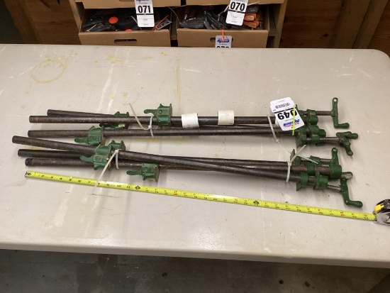 6 - 30" Pipe Clamps