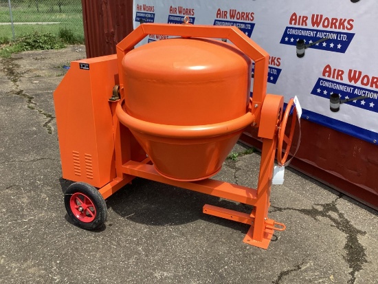 (Inv.105) New Unused Diggit Model G350 Concrete Mixer, 12 Cu. Ft.