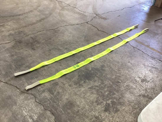 (Inv.135 ) Qty. 2 New Unused Diggit 10' Web Sling, 3 Ton Capacity