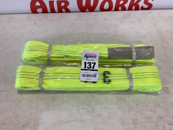 (Inv.137 ) Qty. 2 New Unused Diggit 10' Web Sling, 3 Ton Capacity