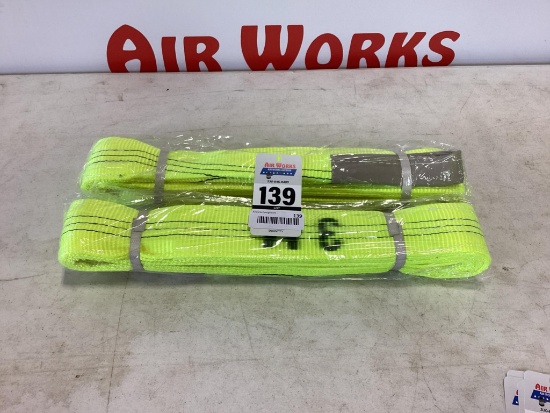 (Inv.139 ) Qty. 2 New Unused Diggit 10' Web Sling, 3 Ton Capacity