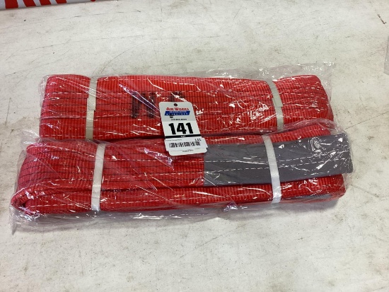 (Inv.141) Qty. 2 New Unused Diggit 10' Web Sling, 5 Ton Capacity