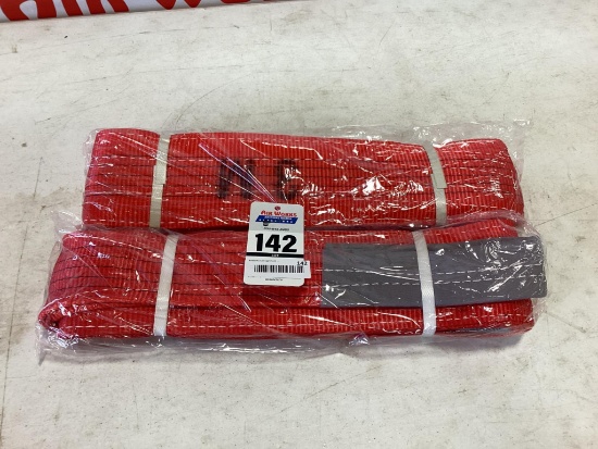 (Inv.142) Qty. 2 New Unused Diggit 10' Web Sling, 5 Ton Capacity