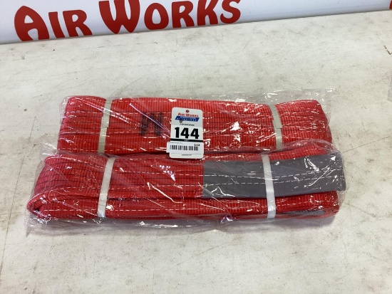 (Inv.144) Qty. 2 New Unused Diggit 10' Web Sling, 5 Ton Capacity