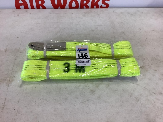 (Inv.146 ) Qty. 2 New Unused Diggit 10' Web Sling, 3 Ton Capacity