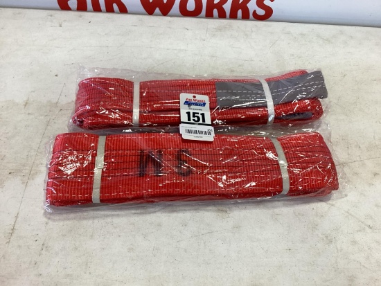 (Inv.151) Qty. 2 New Unused Diggit 10' Web Sling, 5 Ton Capacity