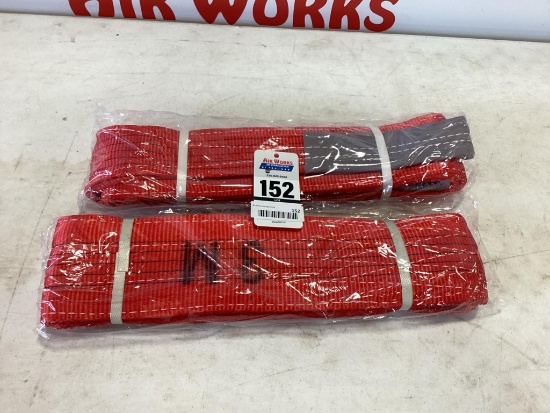 (Inv.152) Qty. 2 New Unused Diggit 10' Web Sling, 5 Ton Capacity