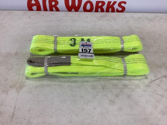 (Inv.157 ) Qty. 2 New Unused Diggit 10' Web Sling, 3 Ton Capacity