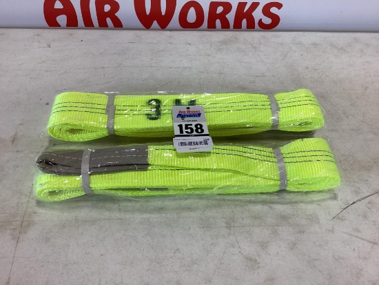 (Inv.158 ) Qty. 2 New Unused Diggit 10' Web Sling, 3 Ton Capacity