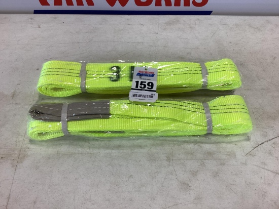 (Inv.159 ) Qty. 2 New Unused Diggit 10' Web Sling, 3 Ton Capacity