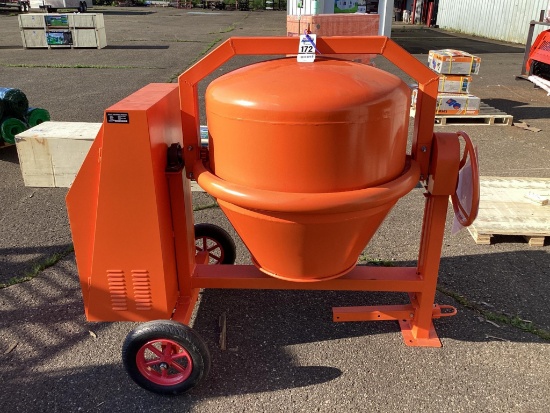(Inv.172) New Unused Diggit Model G350 Concrete Mixer, 12 Cu. Ft.