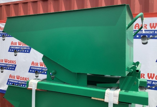 (Inv.20) New Unused EINGP Model TG50 Self Dumping Hopper, 0.5 Cubic Yard
