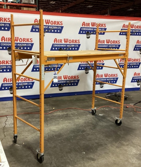 (Inv.243) 1000 Lb. Capacity Multi-Purpose Scaffolding, Like New