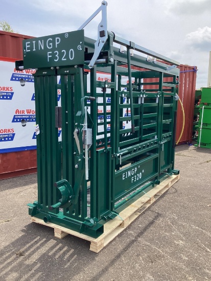 (Inv.28) New Unused EINGP Model F320 10' Cattle Work Chute