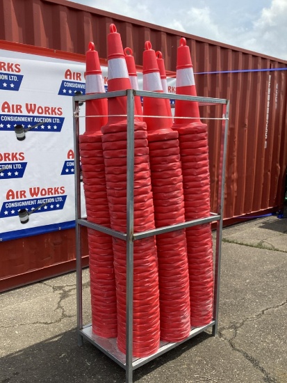 (Inv.36) Qty. 200 New Unused Traffic Cones