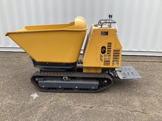 (Inv4E) New Unused EGN Model EG-X1200 Crawler Rotary Dumper With 13.5 Hp Briggs And Stratton Engine