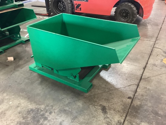 New Unused EINGP Model TG50 Self Dumping Hopper, 0.5 Cubic Yard