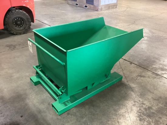 New Unused EINGP Model TG50 Self Dumping Hopper, 0.5 Cubic Yard