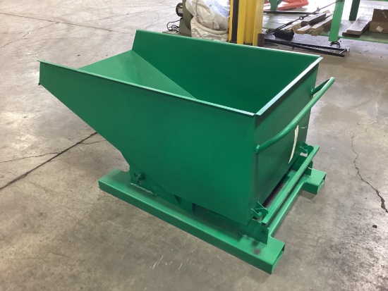 New Unused EINGP Model TG50 Self Dumping Hopper, 0.5 Cubic Yard