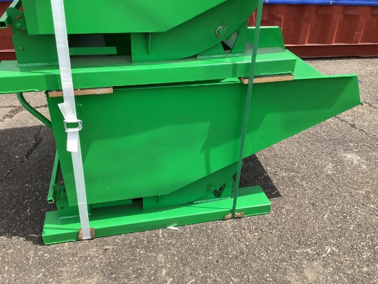(Inv.94) New Unused EINGP Model TG50 Self Dumping Hopper, 0.5 Cubic Yard