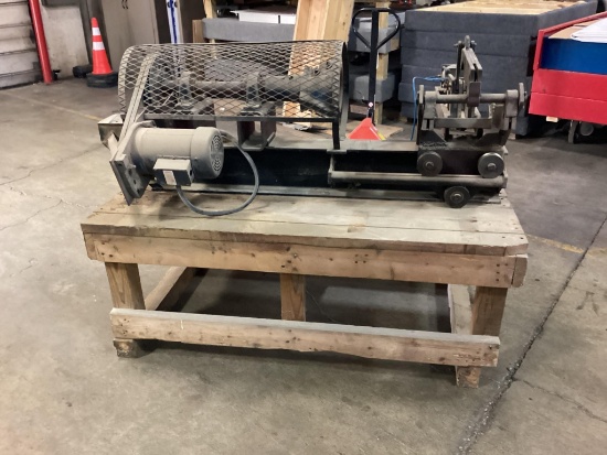 (Inv.144) Shop Built Log Tenoner