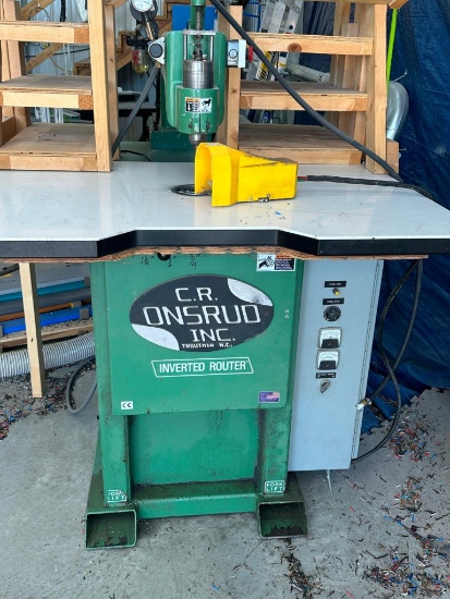(Inv.115) CR Onsrud Model 36210-X Inverted Pin Router with Variable Speed Drive