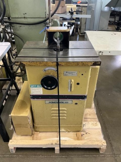 Powermatic Model 24 3/4 inch spindle shaper