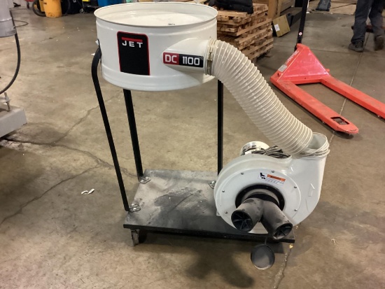 (Inv.134) JET Model DC-1100VX Dust Collector With 5- Micron Filter Bag Kit, New Unused