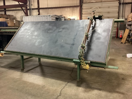 (Inv.142) Ritter Model R-200 Face Frame Assembly Table, 5' X 12'