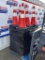 250 New Unused Traffic Cones with Reflective Tape