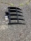 New Unused Miva Mini Excavator Rake Attachment