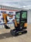 New Unused Miva Model VA13C Mini Excavator, Enclosed Cab, Aux. Hydraulics, 13.5 Hp Gas Engine