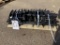 New Unused Miva 9 Pc. Mini Excavator Attachment Set