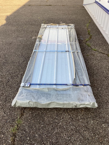 100 New Unused SKLP Steel Roofing Panel, Qty. 100, Length 12 Ft.