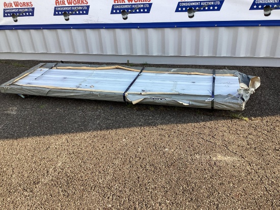 100 New Unused SKLP Steel Roofing Panel, Qty. 100, Length 12 Ft.