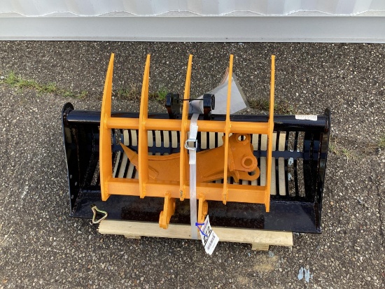 New Unused Miva Mini Excavator Attachment Set, 32" Sand Bucket, Ripper And Rake