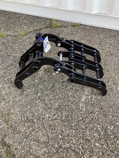 New Unused Miva Mini Excavator Grapple Attachment