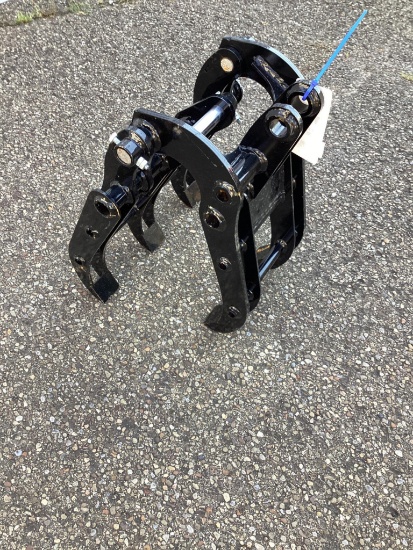 New Unused Miva Mini Excavator Grapple Attachment