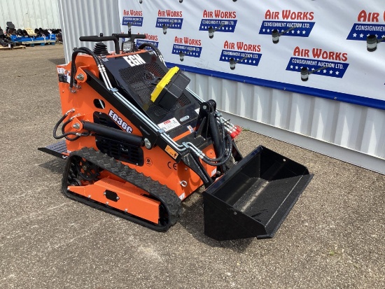 New Unused EGN Model EG36C Tracked Skid Loader, Aux. Hydraulics, 13.5 Gas Engine, 40" Bucket