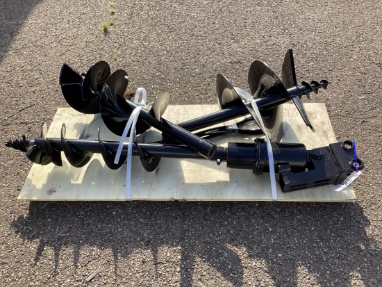 New Unused Miva Auger Bit Set for Mini Excavator