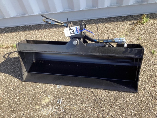 New Unused Miva 40" Hydraulic Tilt Bucket Mini Excavator Attachment