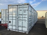 New 1 Trip 40' High Cube Multi Door Shipping Container