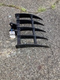 New Unused Miva Mini Excavator Rake Attachment