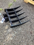 New Unused Miva Mini Excavator Rake Attachment