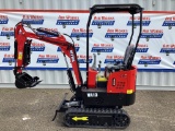 New Unused Miva Model VA13 Mini Excavator, Aux. Hydraulics, 13.5 Hp Gas Engine