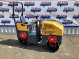 New Unused Fland Model FL1000 Full Hydraulic 1 Ton Vibrating Roller