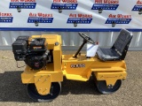 New Unused Fland Model FL850 Ride On Vibrating Roller