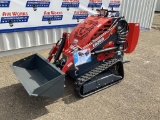 New Unused EGN Model EG360 Tracked Skid Loader, Aux. Hydraulics, 23 Hp Gas Engine, 40