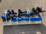 New Unused GiYi Hydraulic Auger Skid Loader Attachment Set